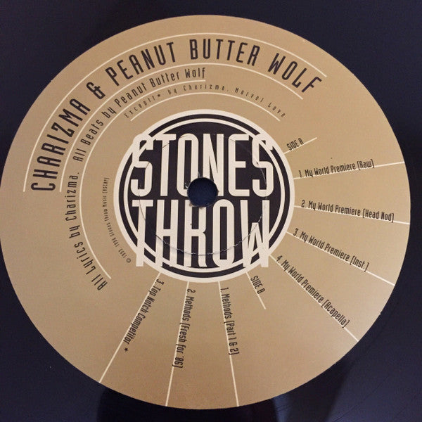Charizma & Peanut Butter Wolf ~ My World Premiere (Vinyl) - Djungel & Jazz