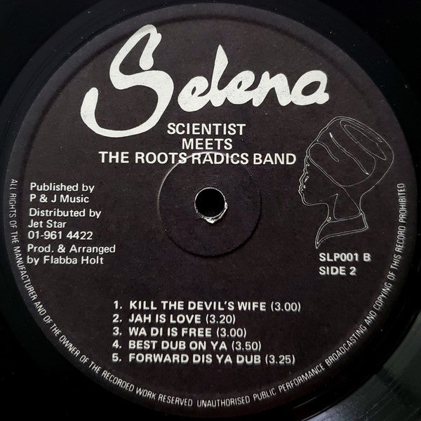 Scientist Meets The Roots Radics : Scientist Meets The Roots Radics (LP, Album)