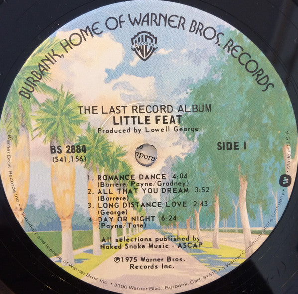 Little Feat : The Last Record Album (LP, Album, Win)