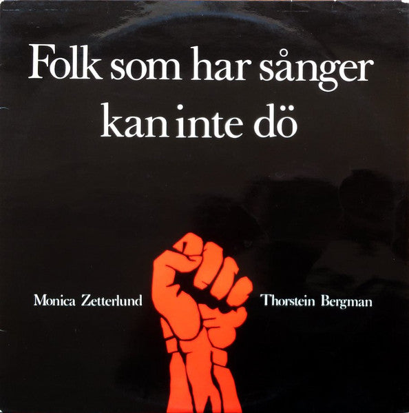 Monica Zetterlund / Thorstein Bergman ~ Folk Som Har Sånger Kan Inte Dö (Vinyl) - Djungel & Jazz