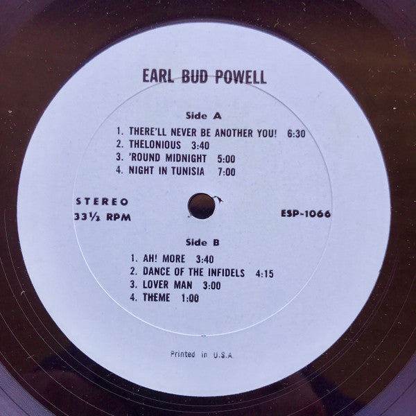 Earl Bud' Powell ~ Blue Note Café Paris, 1961 (Vinyl) - Djungel & Jazz