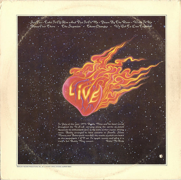 Buddy Miles ~ Buddy Miles Live (Vinyl) - Djungel & Jazz