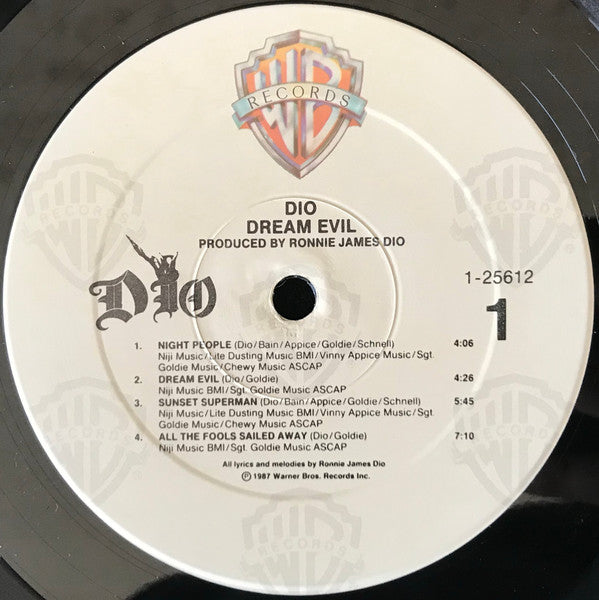 Dio  ~ Dream Evil (Vinyl) - Djungel & Jazz
