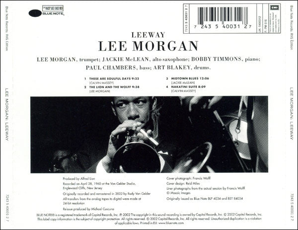 Lee Morgan ~ Leeway (Vinyl) - Djungel & Jazz