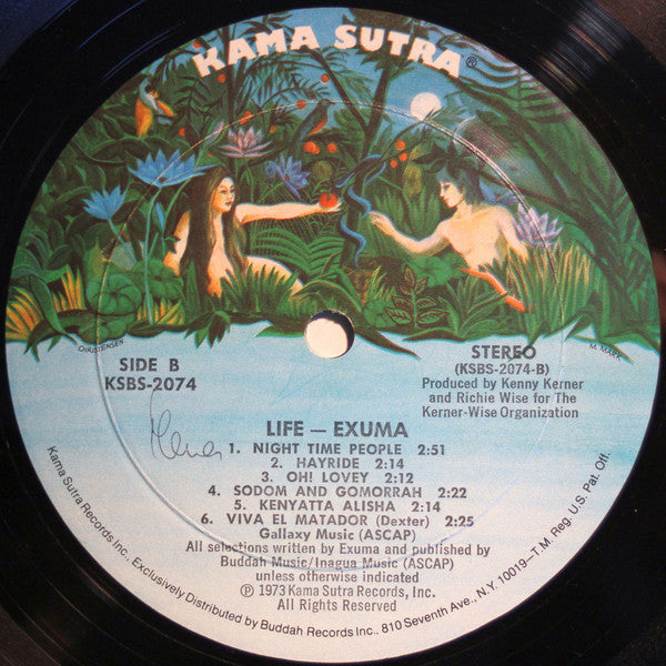Exuma : Life (LP, Album, Mon)
