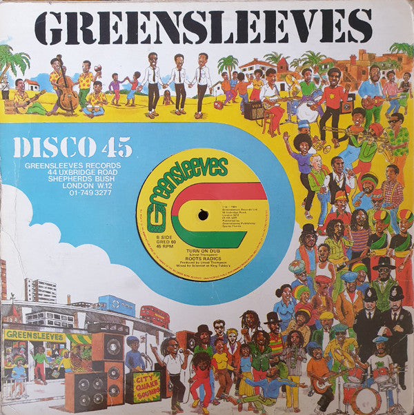Johnny Osbourne & Papa Tullo / Roots Radics ~ Trying To Turn Me On / Turn On Dub (Vinyl) - Djungel & Jazz