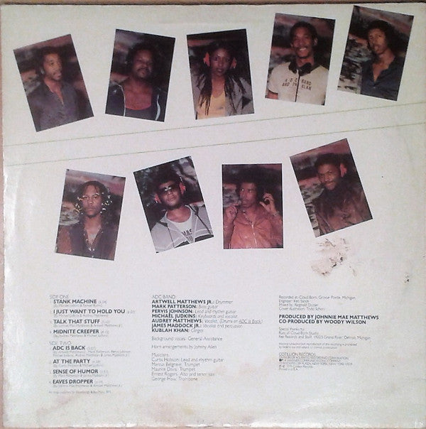 ADC Band ~ Talk That Stuff (Vinyl) - Djungel & Jazz
