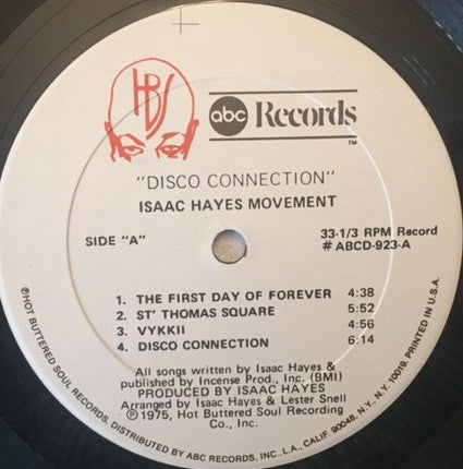 Isaac Hayes Movement ~ Disco Connection (Vinyl) - Djungel & Jazz