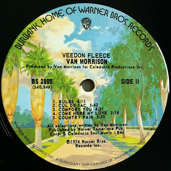 Van Morrison ~ Veedon Fleece (Vinyl) - Djungel & Jazz