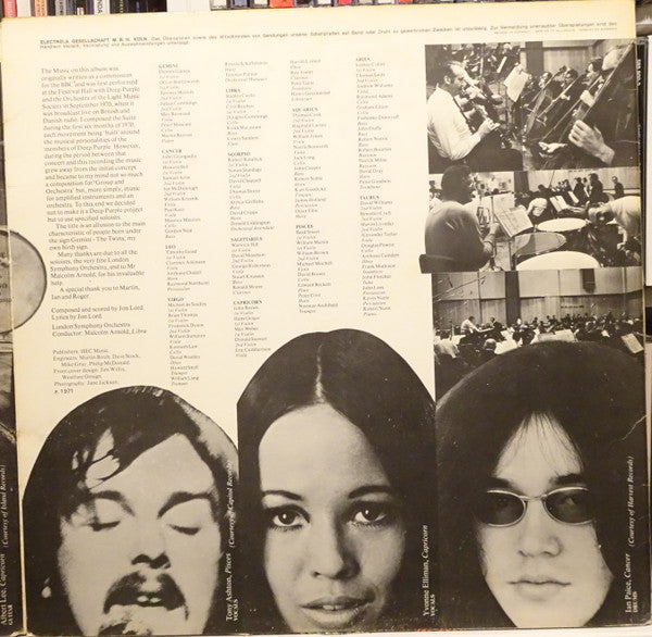 Jon Lord, London Symphony Orchestra ~ Gemini Suite (Vinyl) - Djungel & Jazz