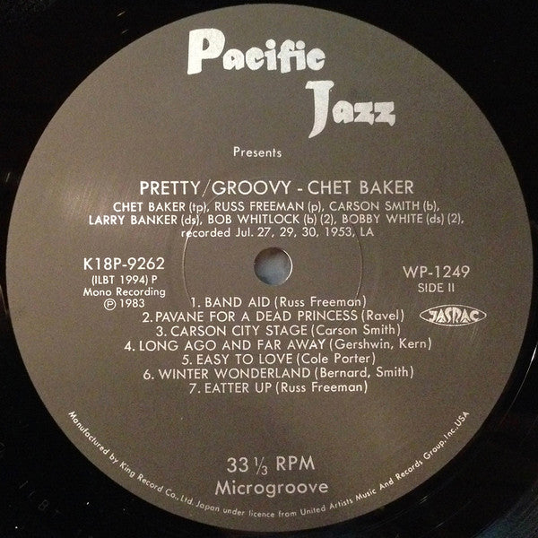 Chet Baker ~ Pretty/Groovy (Vinyl) - Djungel & Jazz