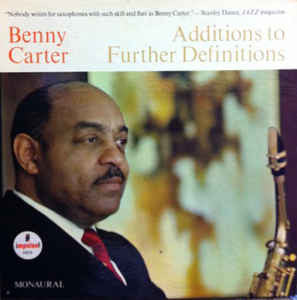 Benny Carter : Additions To Further Definitions (LP, Album, Mono)