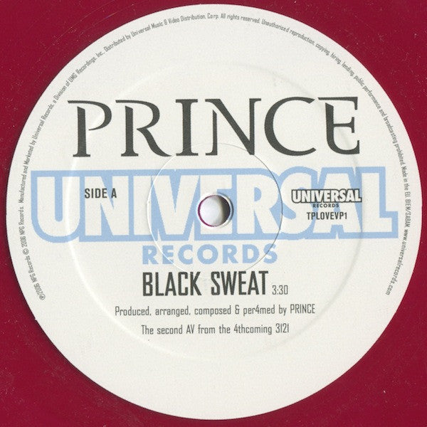 Prince / Prince Feat. Támar Davis ~ Black Sweat / Beautiful, Loved & Blessed (Vinyl) - Djungel & Jazz