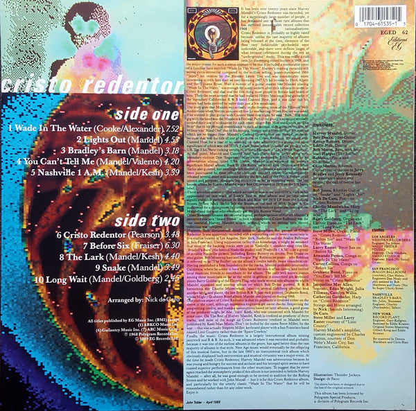 Harvey Mandel : Cristo Redentor (LP, Album, RE, RM)