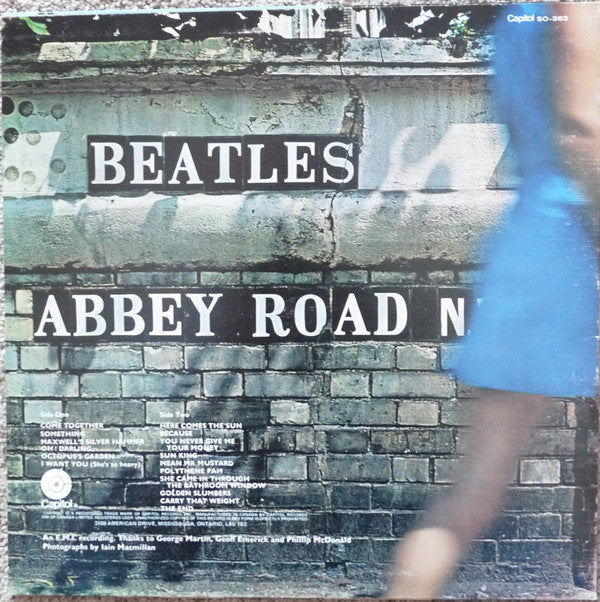 The Beatles : Abbey Road (LP, Album, RP)