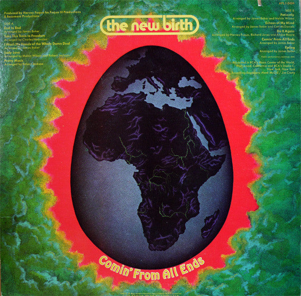 The New Birth ~ Comin' From All Ends (Vinyl) - Djungel & Jazz