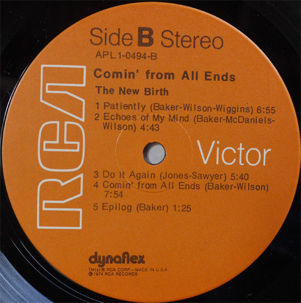 The New Birth ~ Comin' From All Ends (Vinyl) - Djungel & Jazz