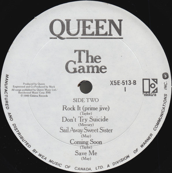 Queen ~ The Game (Vinyl) - Djungel & Jazz