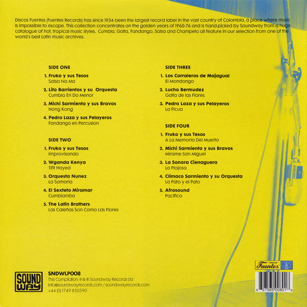 Various : Colombia! (The Golden Age Of Discos Fuentes, The Powerhouse Of Colombian Music 1960-76) (2xLP, Comp, 180)