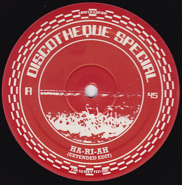 Albatros / Tullio De Piscopo : Ha-Ri-Ah (Extended Edit) / Temptation (12", Ltd, Unofficial)