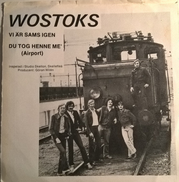 Wostoks ~ Vi Är Sams Igen / Du Tog Henne Me' (Vinyl) - Djungel & Jazz