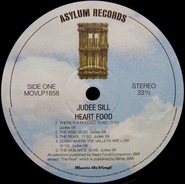 Judee Sill ~ Heart Food (Vinyl) - Djungel & Jazz