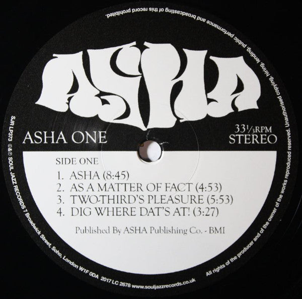 The Lloyd McNeill Quartet ~ Asha (Vinyl) - Djungel & Jazz