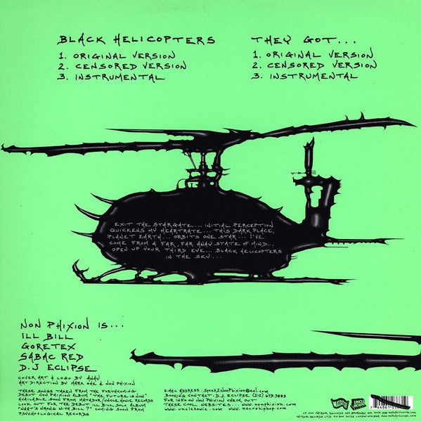 Non Phixion : Black Helicopters (12")