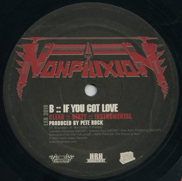 Non Phixion ~ Drug Music / If You Got Love (Vinyl) - Djungel & Jazz