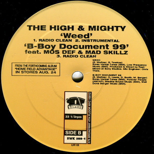 The High & Mighty ~ Dirty Decibels (Vinyl) - Djungel & Jazz