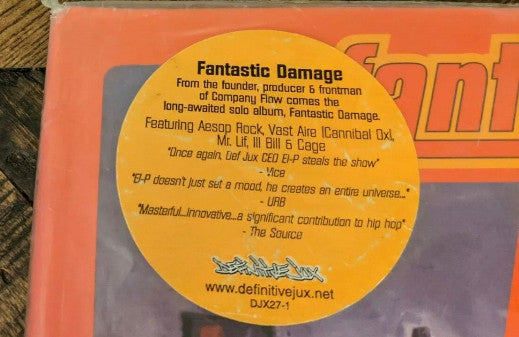 EL-P : Fantastic Damage (3xLP, Album, Gat)