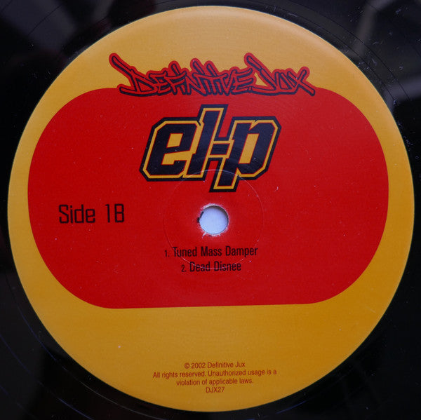 EL-P ~ Fantastic Damage (Vinyl) - Djungel & Jazz