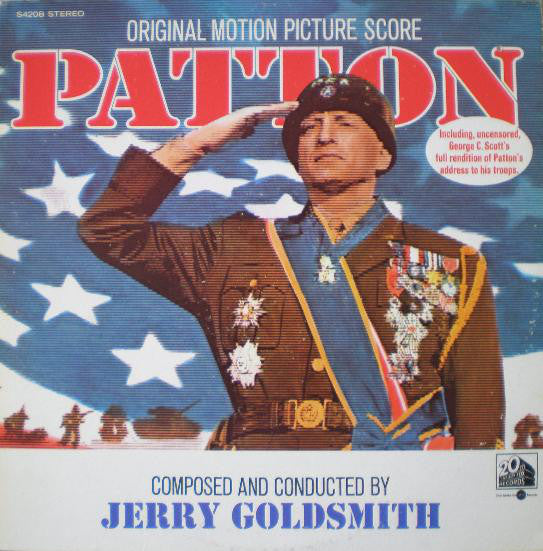 Jerry Goldsmith ~ Patton (Original Motion Picture Score) (Vinyl) - Djungel & Jazz