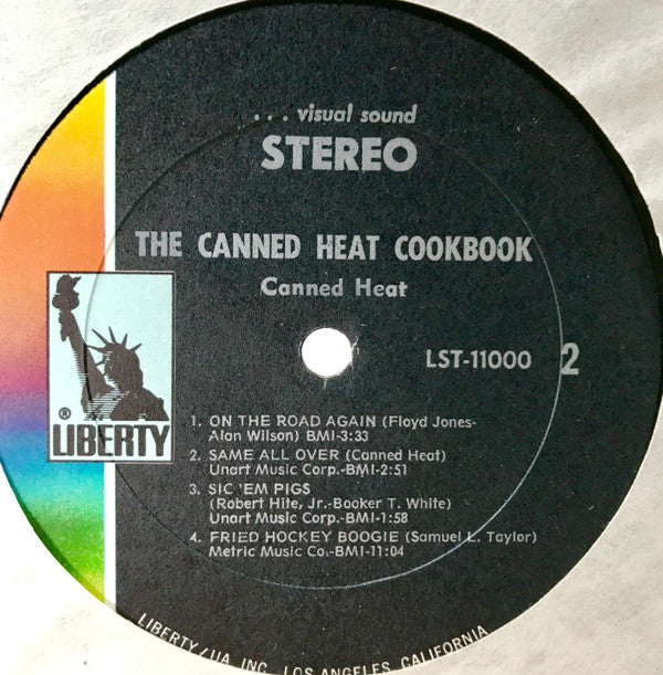 Canned Heat ~ The Canned Heat Cook Book (The Best Of Canned Heat) (Vinyl) - Djungel & Jazz