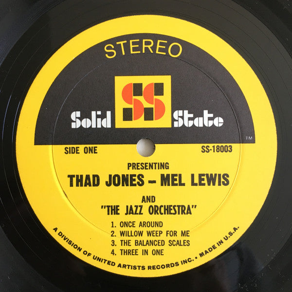 Thad Jones • Mel Lewis & "The Jazz Orchestra" ~ Presenting Thad Jones • Mel Lewis & "The Jazz Orchestra" (Vinyl) - Djungel & Jazz