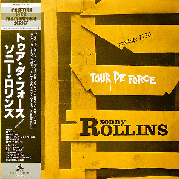 Sonny Rollins ~ Tour De Force (Vinyl) - Djungel & Jazz