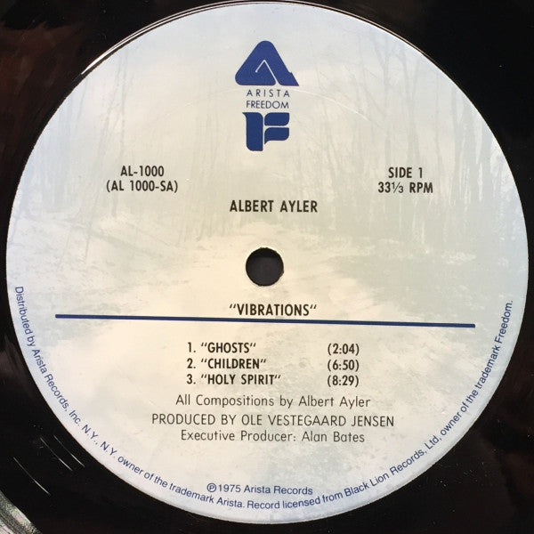 Albert Ayler ~ Vibrations (Vinyl) - Djungel & Jazz