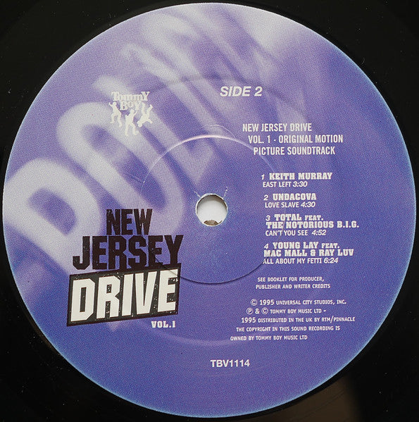 Various ~ New Jersey Drive Vol. 1 (Original Motion Picture Soundtrack) (Vinyl) - Djungel & Jazz