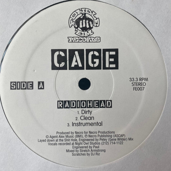 Cage ~ Radiohead (Vinyl) - Djungel & Jazz