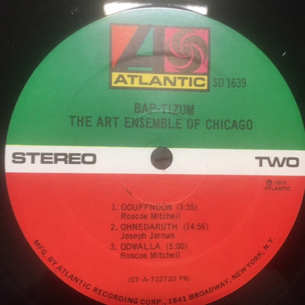 The Art Ensemble Of Chicago ~ Bap-tizum (Vinyl) - Djungel & Jazz