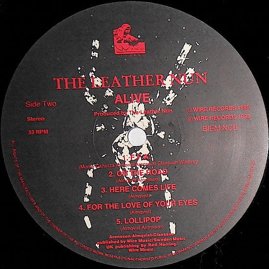 The Leather Nun ~ Alive (Vinyl) - Djungel & Jazz