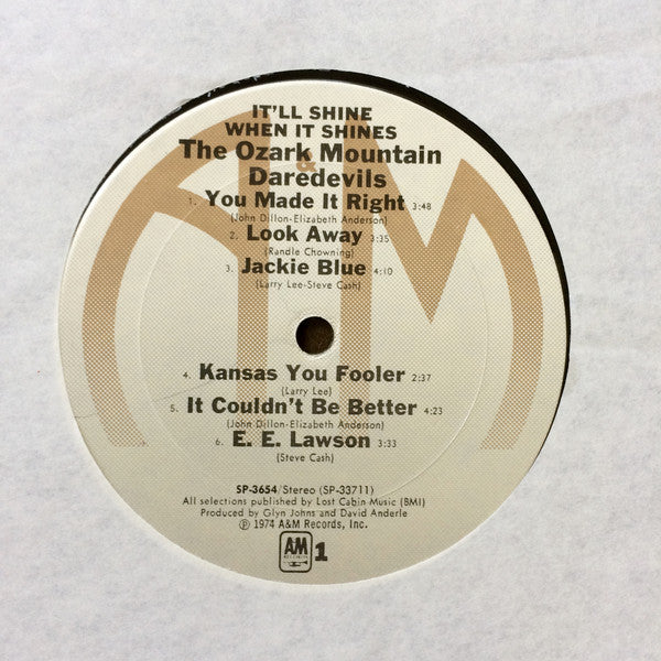 The Ozark Mountain Daredevils ~ It'll Shine When It Shines (Vinyl) - Djungel & Jazz