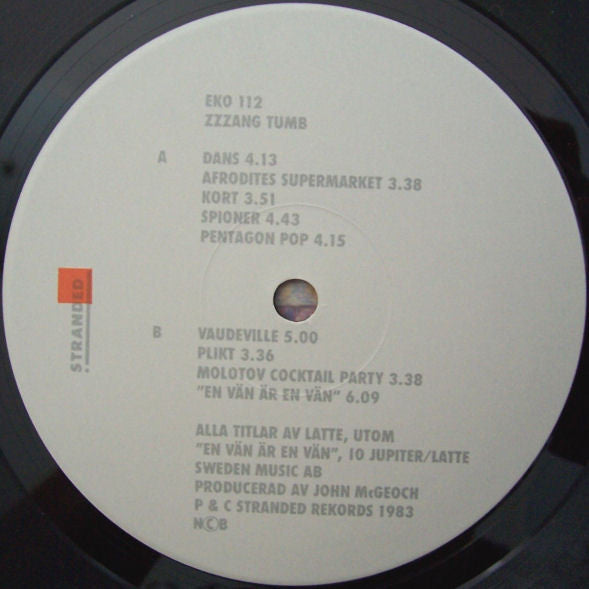 Zzzang Tumb ~ Zzzang Tumb (Vinyl) - Djungel & Jazz