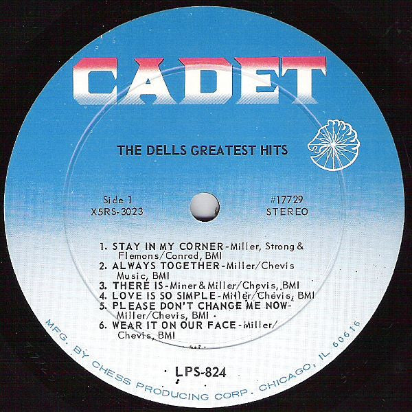 The Dells ~ The Dells Greatest Hits (Vinyl) - Djungel & Jazz