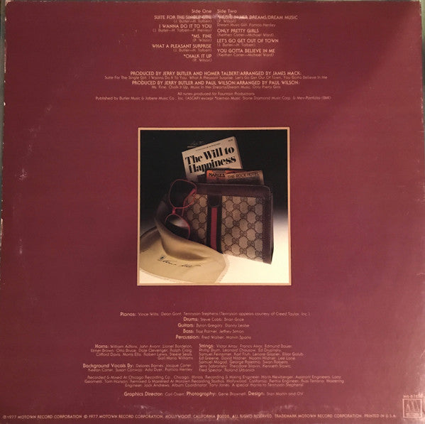 Jerry Butler ~ Suite For The Single Girl (Vinyl) - Djungel & Jazz