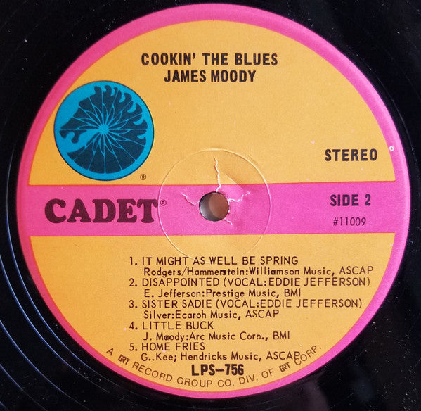 James Moody ~ Cookin' The Blues (Vinyl) - Djungel & Jazz