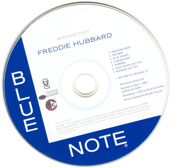 Freddie Hubbard ~ Breaking Point (Vinyl) - Djungel & Jazz