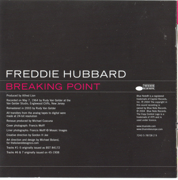 Freddie Hubbard ~ Breaking Point (Vinyl) - Djungel & Jazz