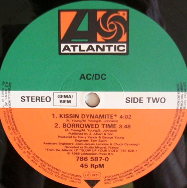 AC/DC : That's The Way I Wanna Rock N Roll (12", Ltd, Gat)