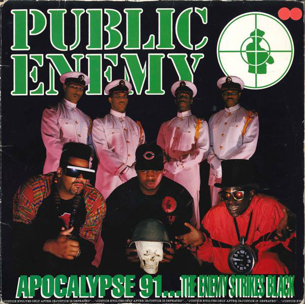 Public Enemy : Apocalypse 91... The Enemy Strikes Black (2xLP, Album, Gat)